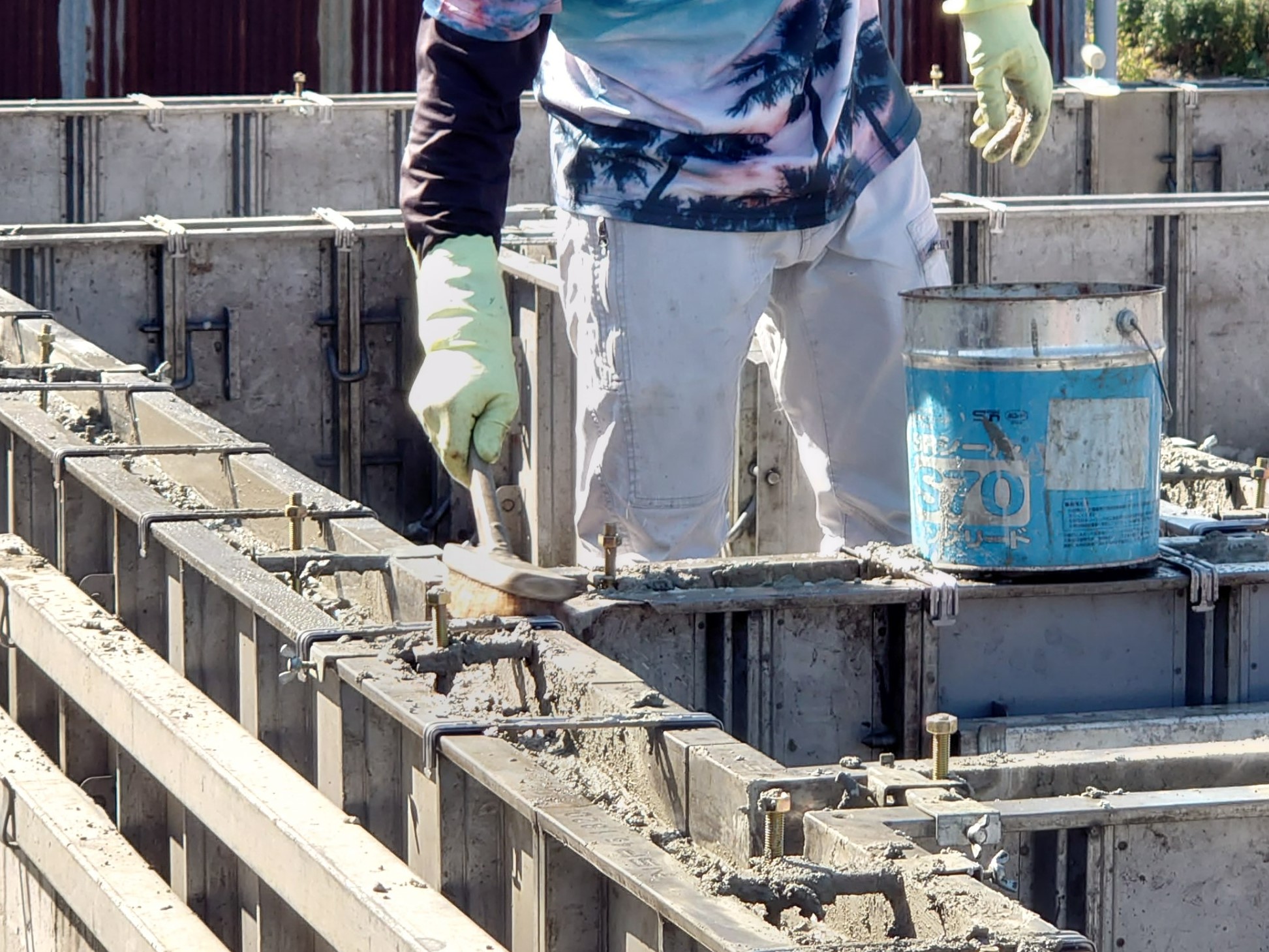 Ｍ様邸　基礎立上りコンクリ打設しました！